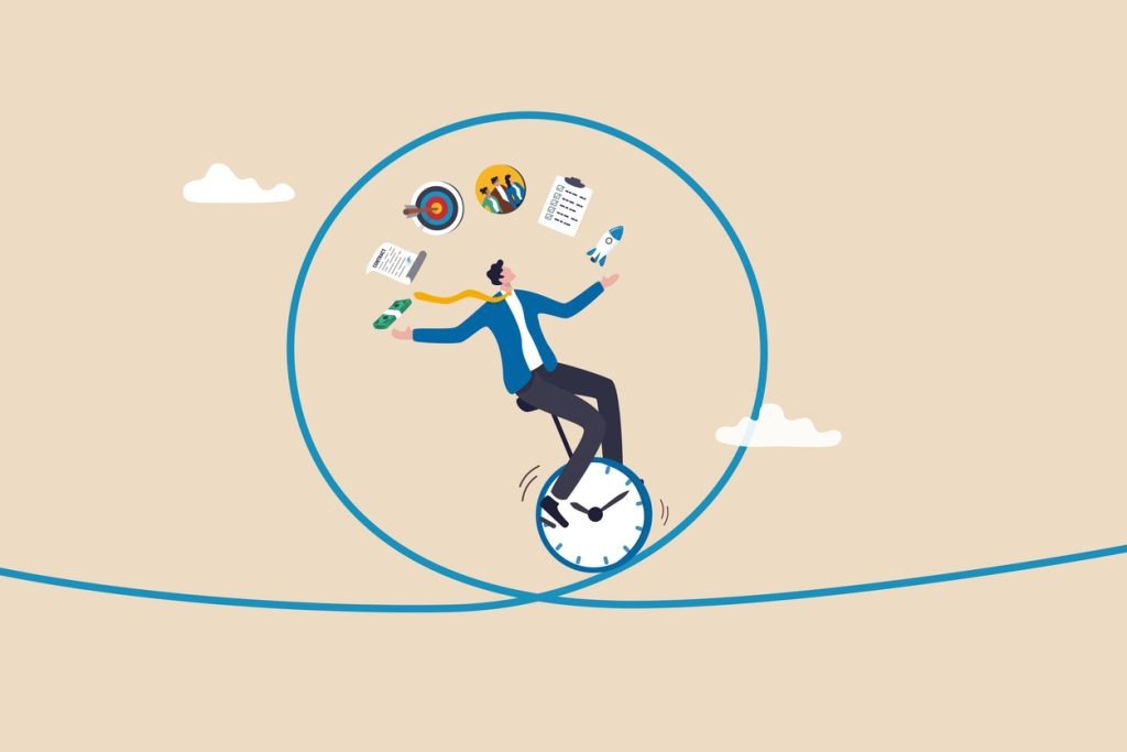Flexible acquisition financing strategies illustration showing a secured money bag with chains and lock.