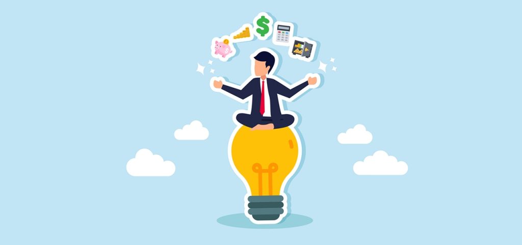 Business leader balancing acquisition financing options and capital management for a successful acquisition